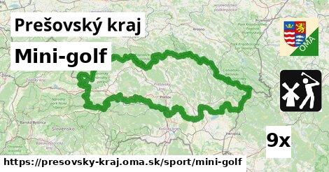 mini-golf v Prešovský kraj