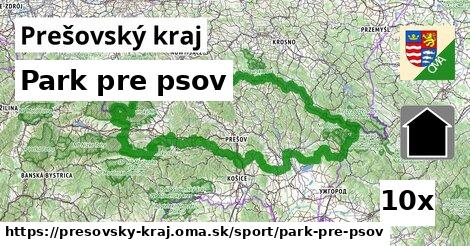 park pre psov v Prešovský kraj