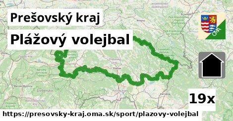 Plážový volejbal, Prešovský kraj