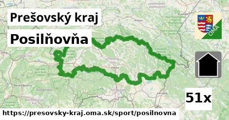 Posilňovňa, Prešovský kraj