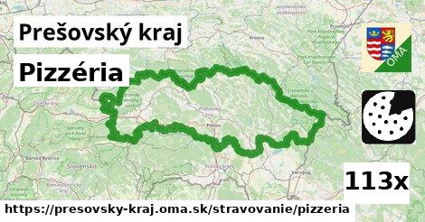 Pizzéria, Prešovský kraj