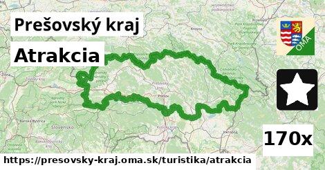 Atrakcia, Prešovský kraj