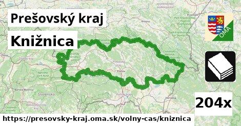 Knižnica, Prešovský kraj
