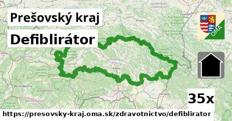 Defiblirátor, Prešovský kraj