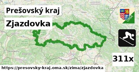 Zjazdovka, Prešovský kraj