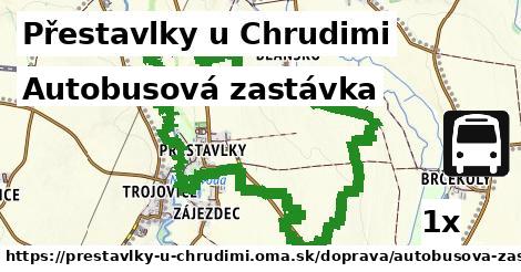 Autobusová zastávka, Přestavlky u Chrudimi