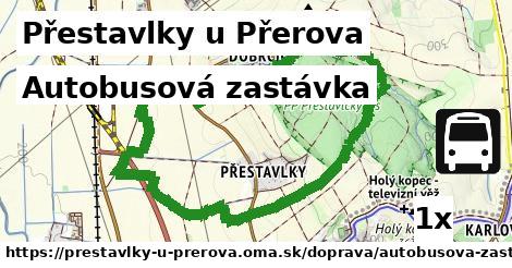 Autobusová zastávka, Přestavlky u Přerova