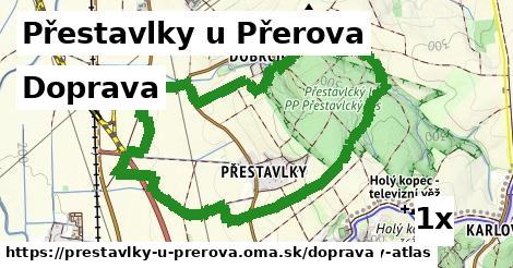 doprava v Přestavlky u Přerova