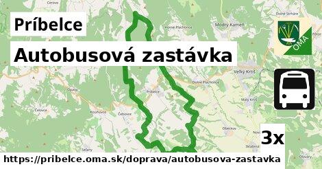 Autobusová zastávka, Príbelce