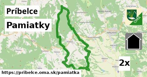 pamiatky v Príbelce