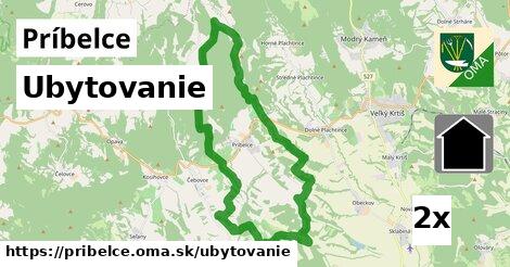 ubytovanie v Príbelce