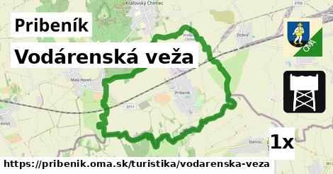 Vodárenská veža, Pribeník