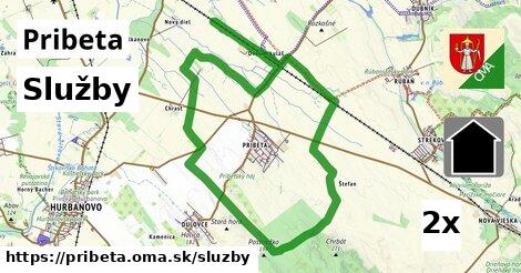 služby v Pribeta