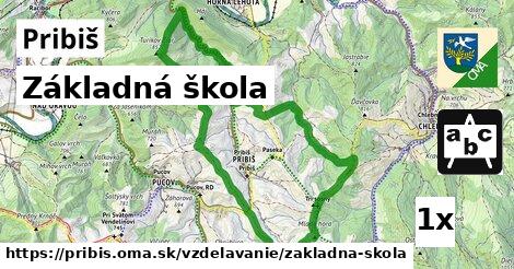 Základná škola, Pribiš