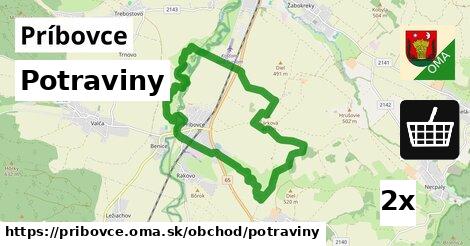 Potraviny, Príbovce