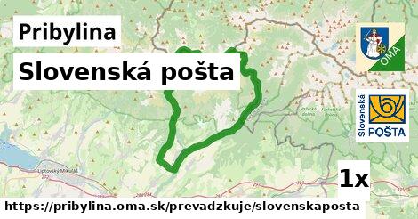 Slovenská pošta, Pribylina