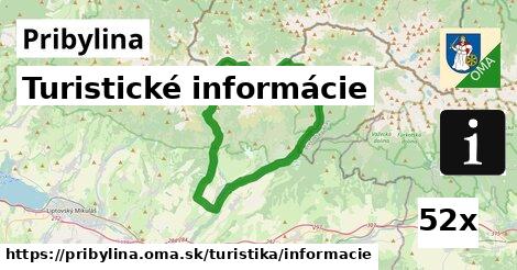 Turistické informácie, Pribylina