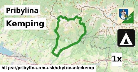 Kemping, Pribylina