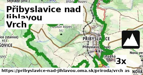 vrch v Přibyslavice nad Jihlavou