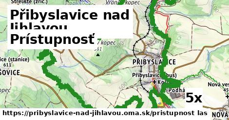 prístupnosť v Přibyslavice nad Jihlavou