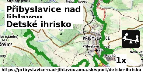 detské ihrisko v Přibyslavice nad Jihlavou