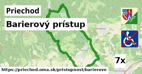 Barierový prístup, Priechod