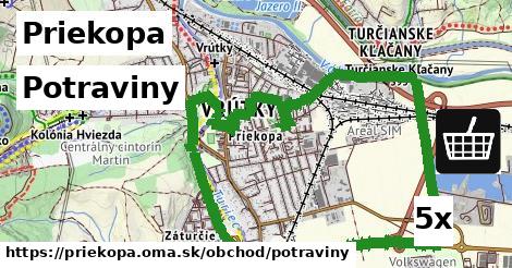 Potraviny, Priekopa