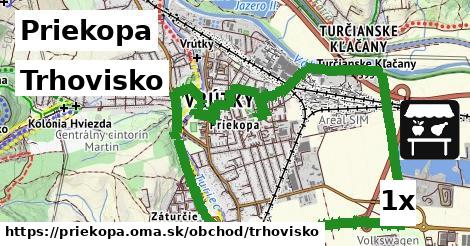 Trhovisko, Priekopa