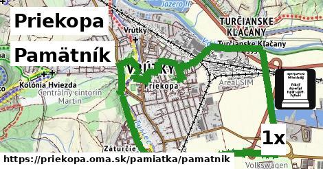 Pamätník, Priekopa