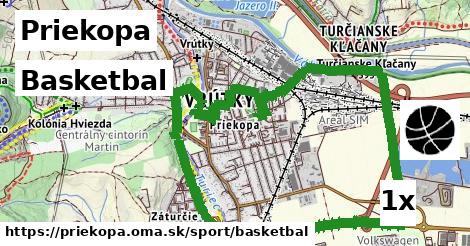 Basketbal, Priekopa
