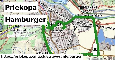 Hamburger, Priekopa