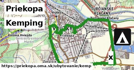 Kemping, Priekopa