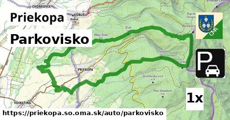 Parkovisko, Priekopa, okres SO