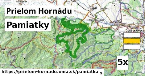 pamiatky v Prielom Hornádu