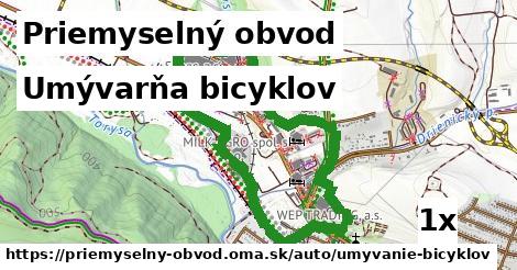 umývarňa bicyklov v Priemyselný obvod