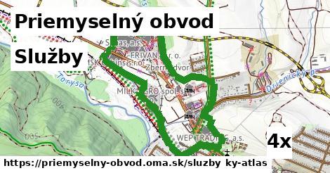 služby v Priemyselný obvod