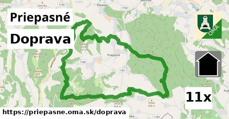 doprava v Priepasné