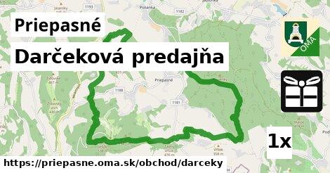 Darčeková predajňa, Priepasné