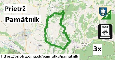 Pamätník, Prietrž