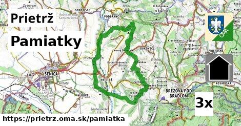 pamiatky v Prietrž