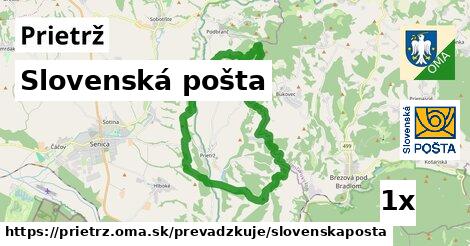 Slovenská pošta, Prietrž