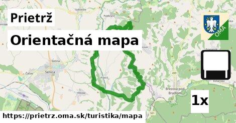 Orientačná mapa, Prietrž