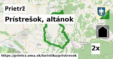 Prístrešok, altánok, Prietrž