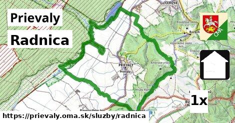 Radnica, Prievaly