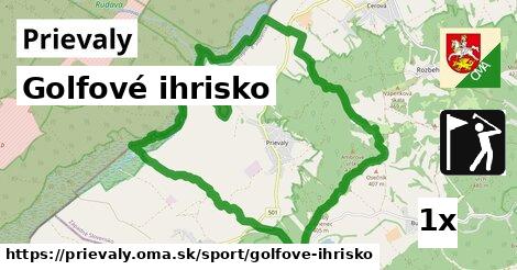 Golfové ihrisko, Prievaly