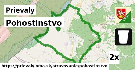 Pohostinstvo, Prievaly