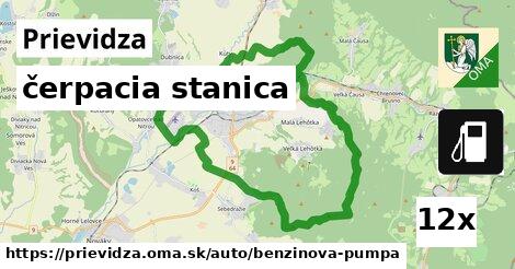 čerpacia stanica, Prievidza