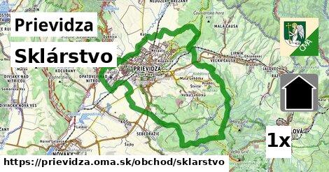 Sklárstvo, Prievidza