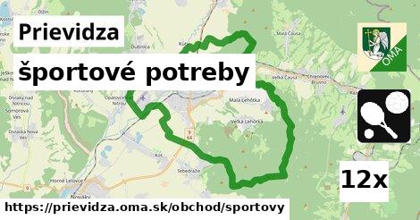 športové potreby, Prievidza