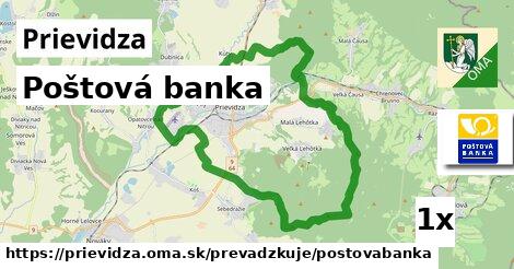 Poštová banka, Prievidza